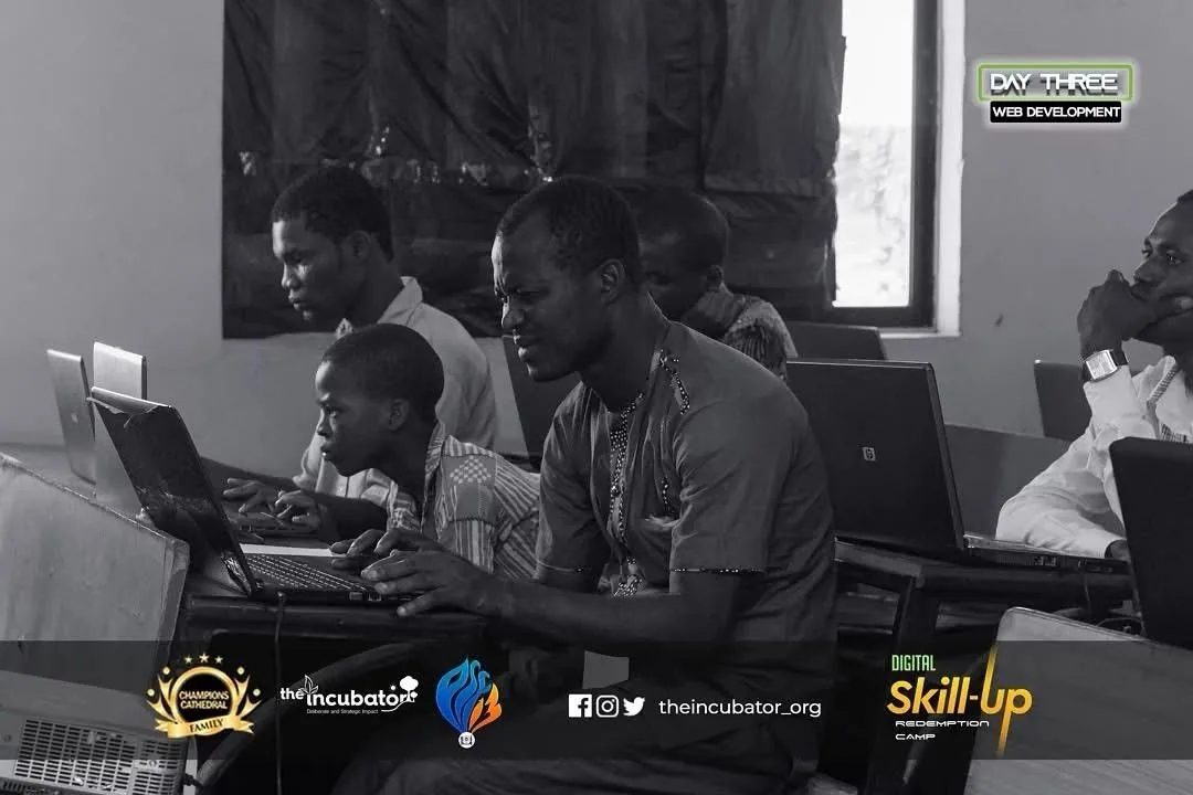 Skill Up learners attending a facilitator-led class