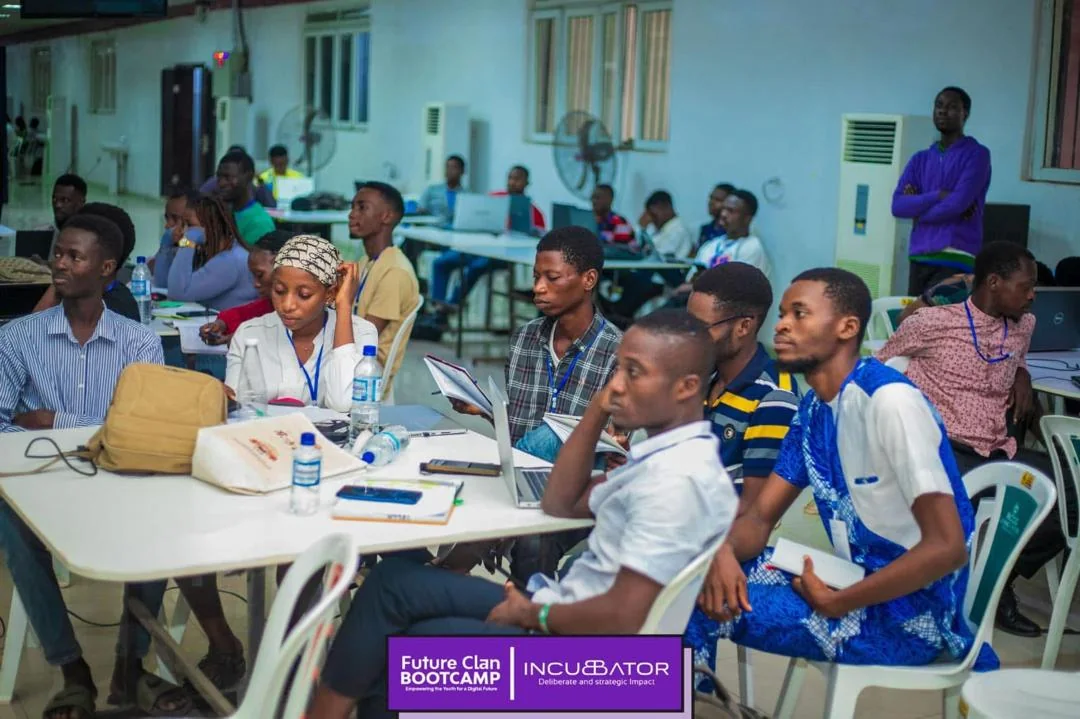 Young learners collaborating during a fellowship-style training session
